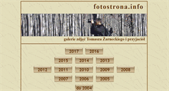 Desktop Screenshot of fotostrona.info