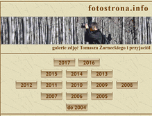 Tablet Screenshot of fotostrona.info
